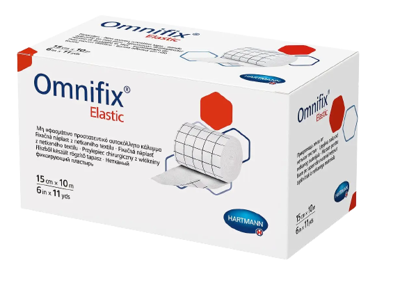 Пластир еластичний фіксуючий на нетканій основі Omnifix® Elastic 15смх10м 1шт